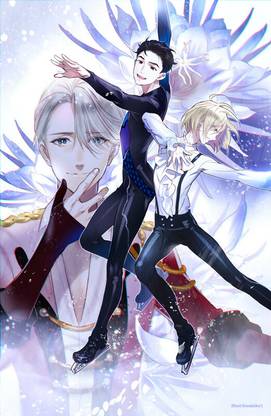 Yuri!!! On Ice Matte Finish Poster Paper Print