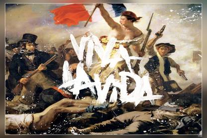 Coldplay - Viva La Vida Rare Album Cover Matte Finish Poster Paper Print