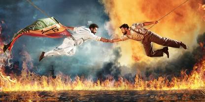 Rrr Movie Hd Matte Finish Poster Paper Print
