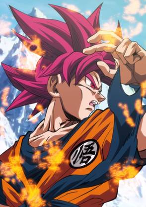 Goku Dragon Ball Z anime hd Matte Finish Poster Print Paper Print