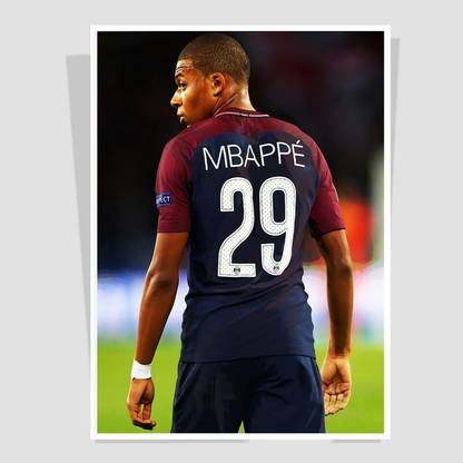 mbappe Digital Print Rolled Paper Poster Paper Print