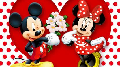 Poster Minnie Mouse Mickey Mouse Mouse sl-17630 (Wall Poster, 13x19 Inches, Matte Paper) Fine Art Print