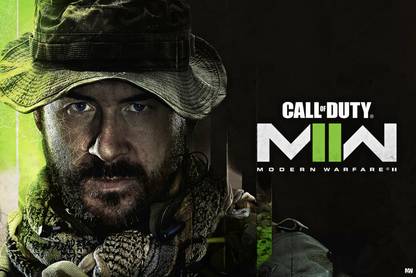 Call of Duty Modern Warfare 2 Captain Price Poster 18 x 12 inch 300 GSM Paper Print