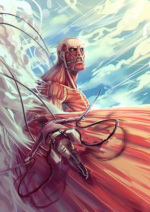 Shingeki No Kyojin Production I G Eren Yaeger Bertholt Fubar Co Matte Finish Poster Paper Print