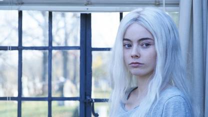 series hemlock grove christina wendall freya tingley on fine art paper 13x19 Paper Print