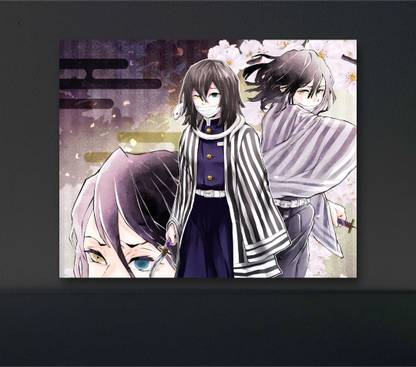 DEMON SLAYER I OBANAI IGURO - SNAKE HASHIRA I 300 GSM POSTER I A3 FRAME 3D Poster