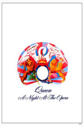 Queen - A Night At The Opera Album Cover Matte Finish Poster Paper Print