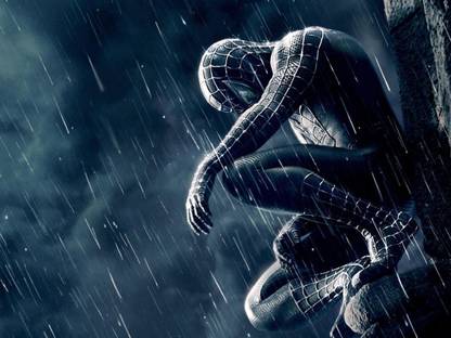 SPIDERMAN WALLPAPER ON HD WALL FINE ART HD PICTURE Fine Art Print
