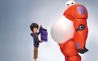 Movie Big Hero 6 Baymax HD Wall Poster Print Poster on 13x19 Inches Paper Print