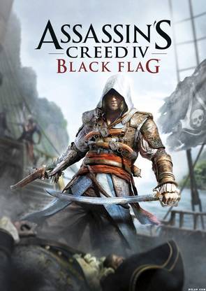 Poster Assassin'S Creed Black Flag sl-6781 (Large Print, 36x24, Banner Media, Multicolor) Fine Art Print
