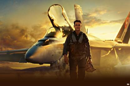 Top Gun Maverick Movie Poster 18 x 12 inch 300 GSM Paper Print
