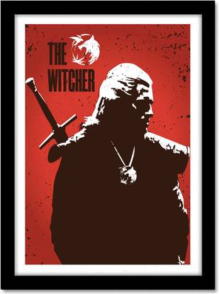 The Witcher Framed Poster With Acrylic Sheet For Room & Office Paper Print