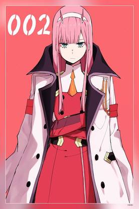 Zero Two Zerotwo Matte Finish Poster Paper Print