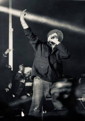 Sidhu Moose Wala Punjabi Singer Sidhu Bhai Sidhu Fan Photo Poster_sidhu_41 Paper Print