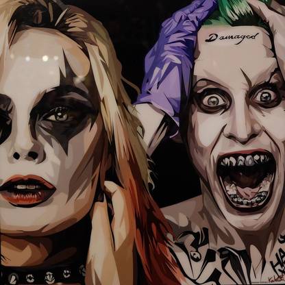 Joker poster Multicolor Photo Paper Print Poster Photographic Paper