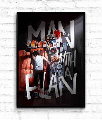 Man With A Plan Poster Photographic Paper