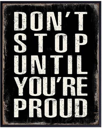 Motivational Wall Art Posters - Inspirational Gifts for Men - Entrepreneur Wall Art - Inspiring Positive Quotes Sayings - Encouragement Gifts - Encouraging Wall Decor - Home Office, Gym Wall Decor 12X18 INCH POSTER Paper Print