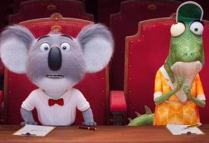 Poster Buster Moon In Sing Animation Movie Wall Poster (300 Gsm Matte Paper, 13 X 19 Inch, Multicolour) Fine Art Print