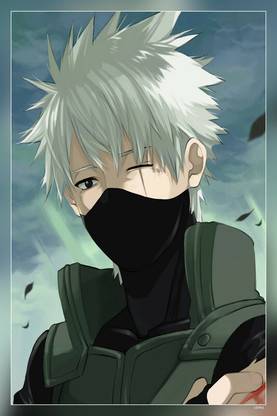 Hatake Kakashi Naruto Anime Series Hd Matte Finish Poster Paper Print