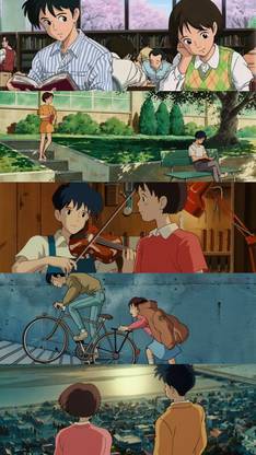 Whisper Of The Heart Anime Movie Hd Matte Finish Poster Paper Print