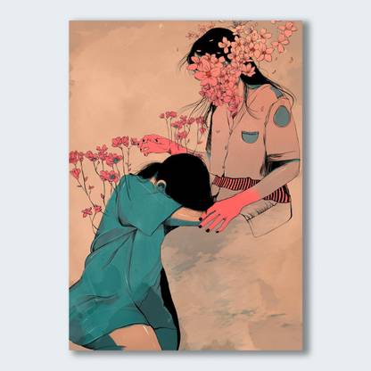 We all need someone Illustration Poster Art 12 X 18 Inch For living Room and Office Photographic Paper