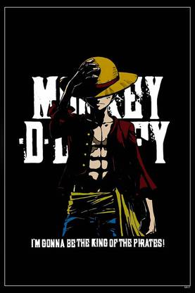 One Piece Monkey D Lufy Anime Series Print Matte Finish Poster Paper Print