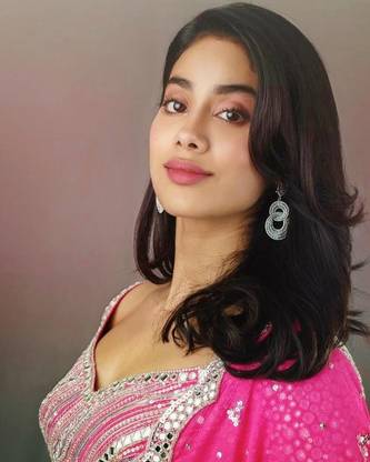 Janvi kapoor Poster Multicolor Photo Paper Print Poster Photographic Paper 18 inch X 12 inch, Rolled Photographic Paper