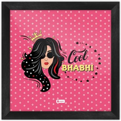 Rakhi Gift, Raksha Bandhan Gift, Gifts for Sister, Sister in Law, Mousepad_S-PSFSWBK01SQ06-ILS18014 Paper Print