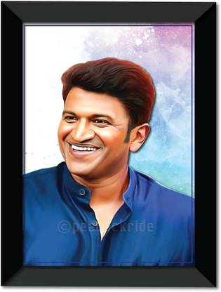 APPU Puneeth Rajkumar I Kannada Cinema I Wall Frame A3 Fine Art Print