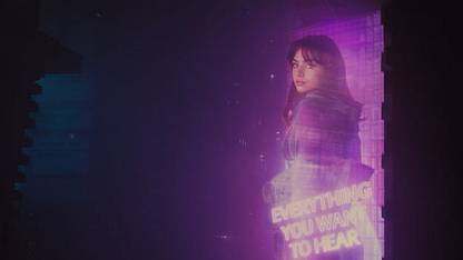 ana de armas blade runner blade runner 2049 joi Paper Print