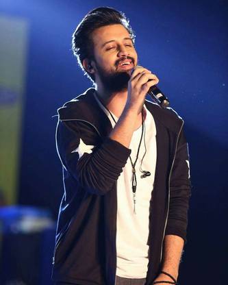 Atif aslam poster Multicolor Photo Paper Print Poster Photographic Paper 18 inch X 12 inch, Rolled Photographic Paper