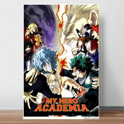 My Hero Academia Poster | Deku Poster 300 GSM 12x18 Unframed RFCP-609 Paper Print