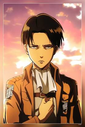 Levi Ackerman Anime Attack On Titan Matte Finish Poster Paper Print