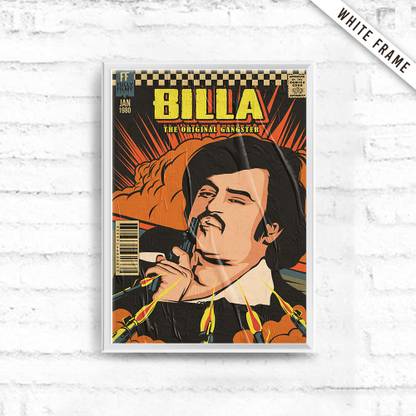 Billa�� The Original Gangster Poster White Frame Photographic Paper