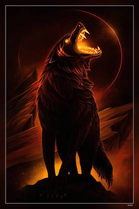 Wolf Wild Wolf Hd Matte Finish Poster Paper Print