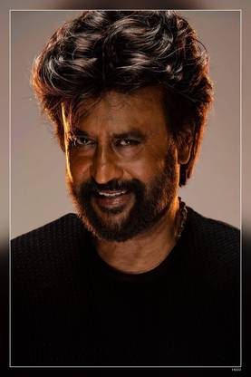 Rajinikanth Actor Cinema Hero Indian Kollywood Petta Superstar Tamil Thalaiva Matte Finish Poster P-14222 Paper Print