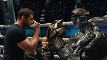 Poster Movie Real Steel Large Poster sl-8625 (Large Print, 36x24 Inches, Banner Media, Multicolor) Fine Art Print