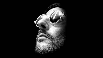 leon jean reno killer sunglasses nose Wall Poster Print on Art Paper 13x19 Inches Paper Print
