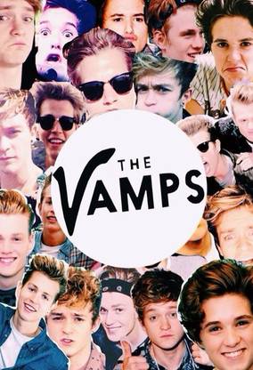 Poster The Vamps Music Band sl-15156 (Wall Poster, 13x19 Inches, Matte Paper, Multicolor) Fine Art Print