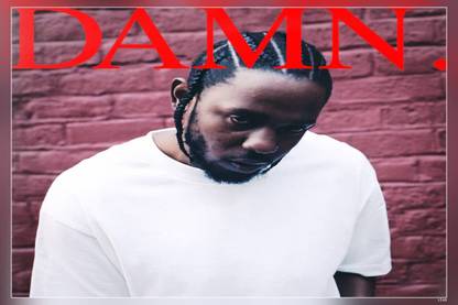 Kendrick Lamar Poster 12 X 18 Inch Multicolor) Paper Print