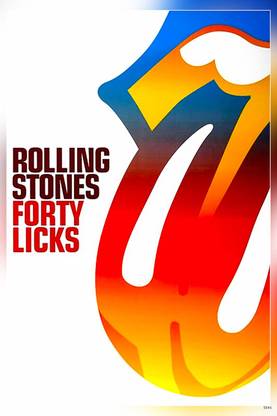 Rolling Stones - Forty Licks Rare Album Cover Matte Finish Poster Paper Print