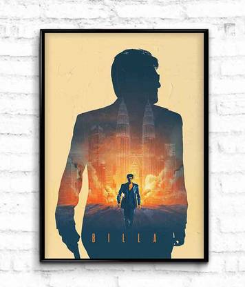 Billa Silhouette Poster Photographic Paper