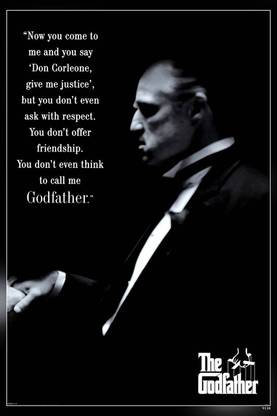 The Godfather Movie Matte Finish Poster P-9138 Paper Print