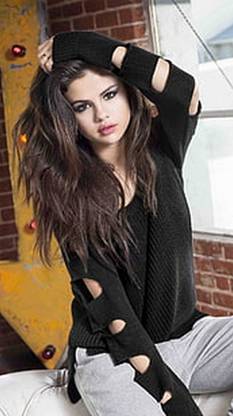 female celebrities selena gomez wallpaper poster Paper Print