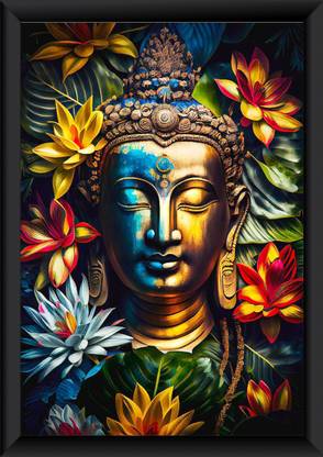 CLASSIC LORD BUDDHA PHOTO FRAME Photographic Paper
