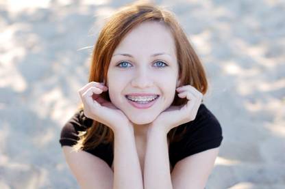 SMILE BEAUTIFUL TEETH OF DENTAL DENTIST WALL POSTER Fine Art Print