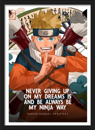 Naruto | Naruto Framed posters | Anime Frames Paper Print