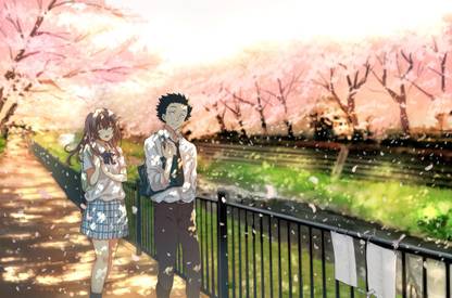 Koe No Katachi A Silent Voice Anime Movie Hd Matte Finish Poster Paper Print