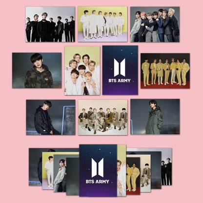 BTS Cool Poster 9 Poster + 1 Poster Free Paper Print