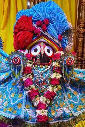 Lord Jagannath Ji Poster 300 GSM 12x18 Unframed GJP-8 Paper Print